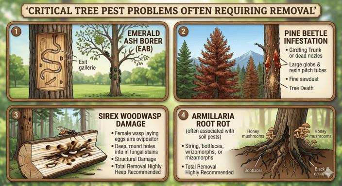Tree Pest Problems That Often Require Removal