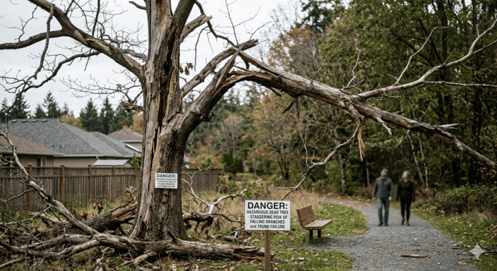 Why Dead or Dying Trees Are Dangerous