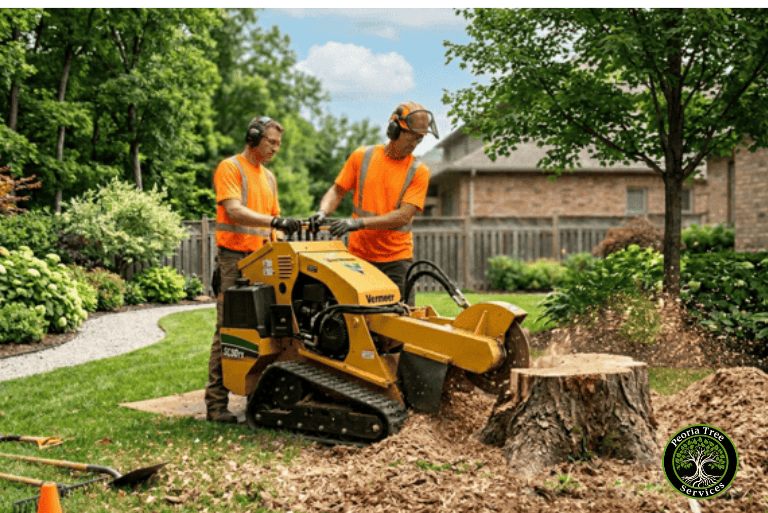 stump removal service in Peoria IL